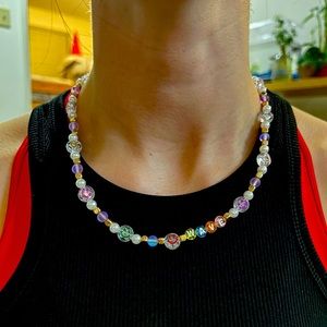 Wave handmade necklace